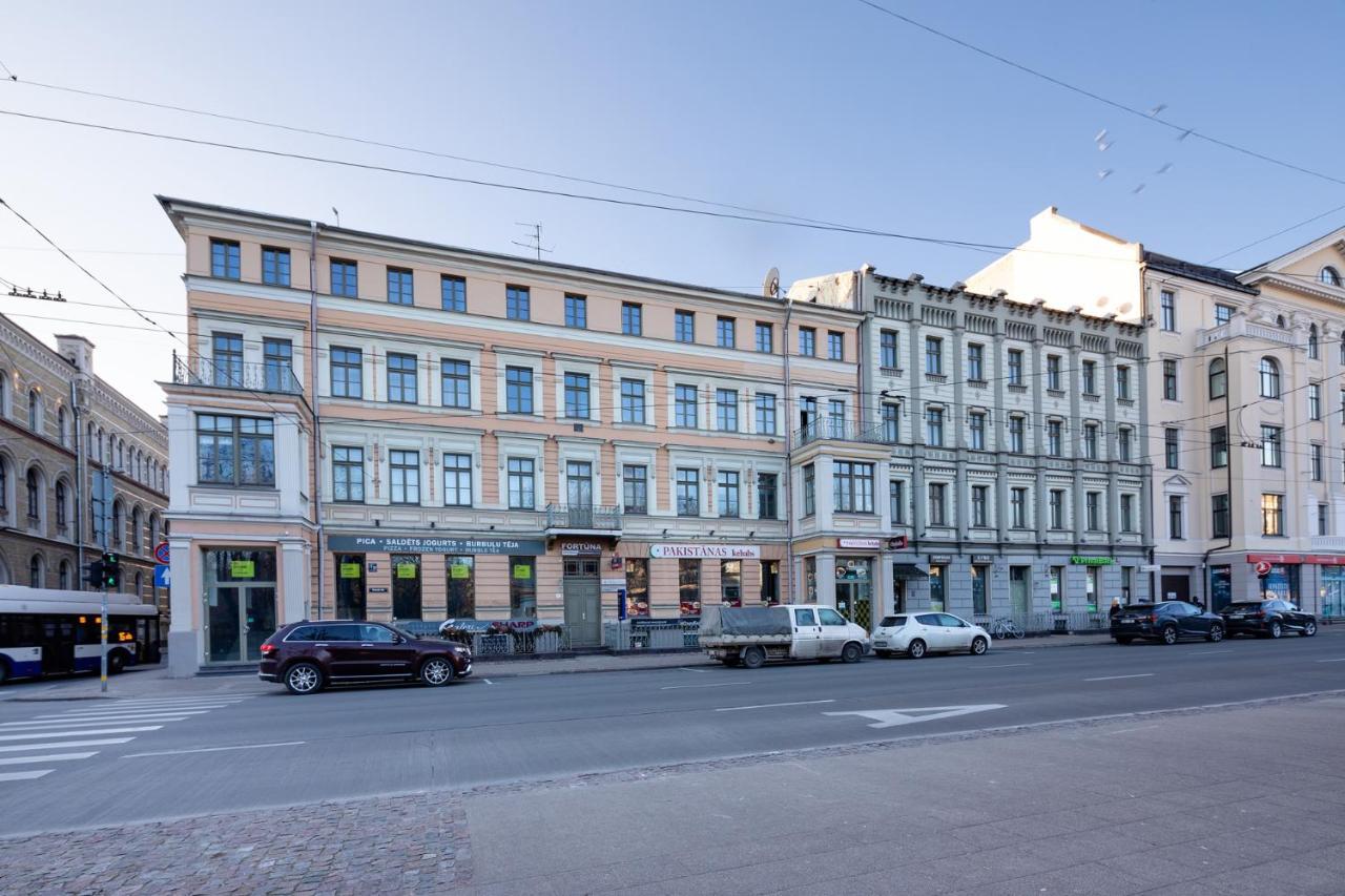 Merkela Loft Apartment Beside Vermanes Park 里加 外观 照片